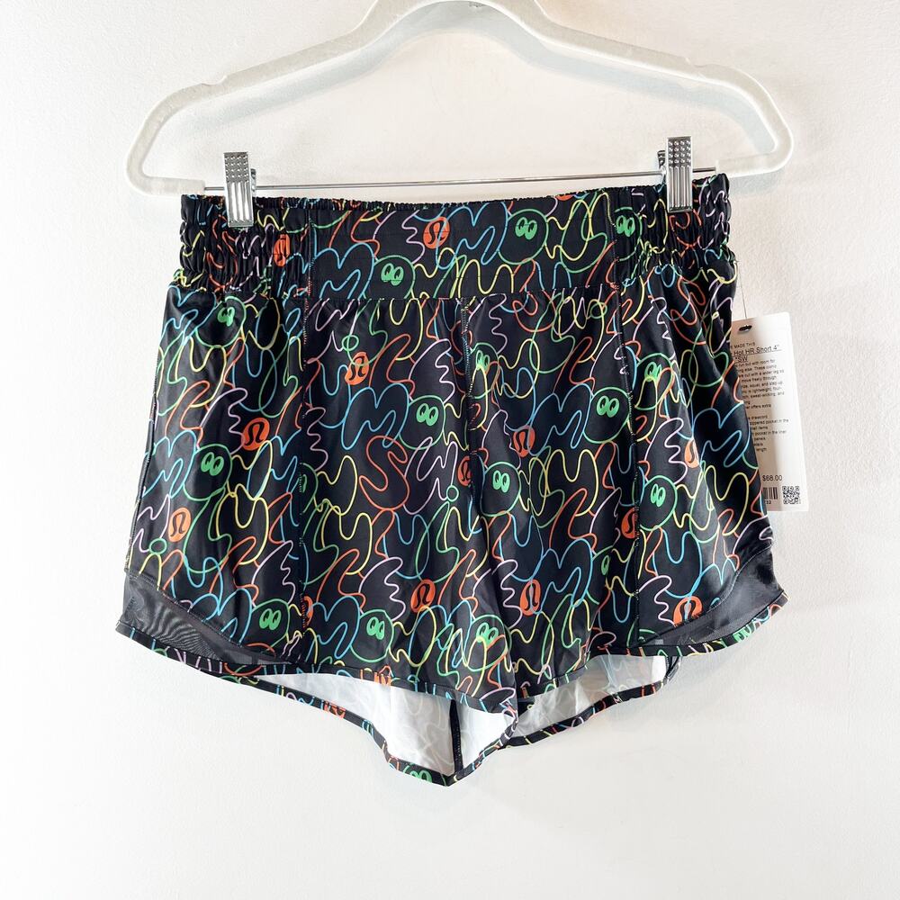 Lululemon x Seawheeze 2026 High Rise Hotty Hot Shorts Size 8